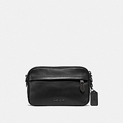 COACH F39946 Graham Crossbody BLACK/BLACK ANTIQUE NICKEL