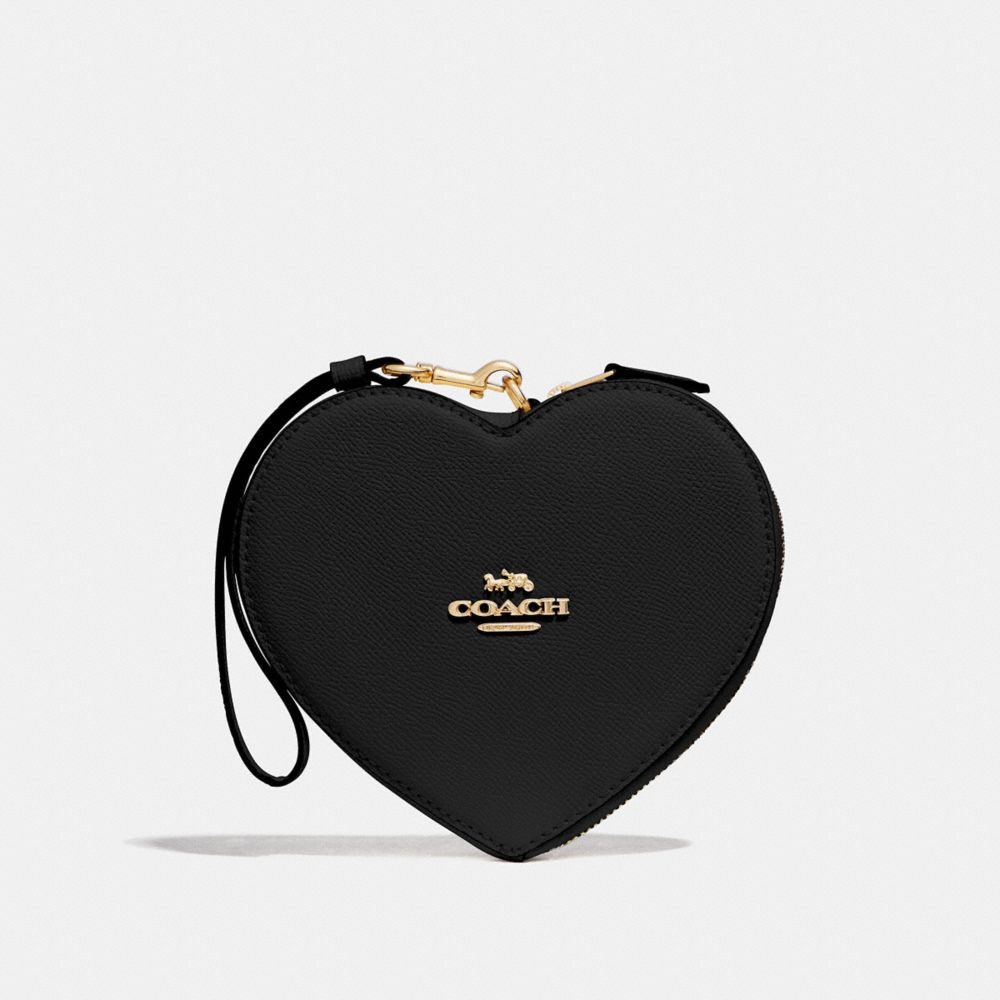 HEART WRISTLET - F39957 - BLACK/IMITATION GOLD