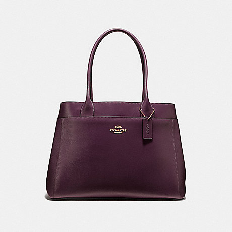 COACH CASEY TOTE - OXBLOOD 1/LIGHT GOLD - F41118
