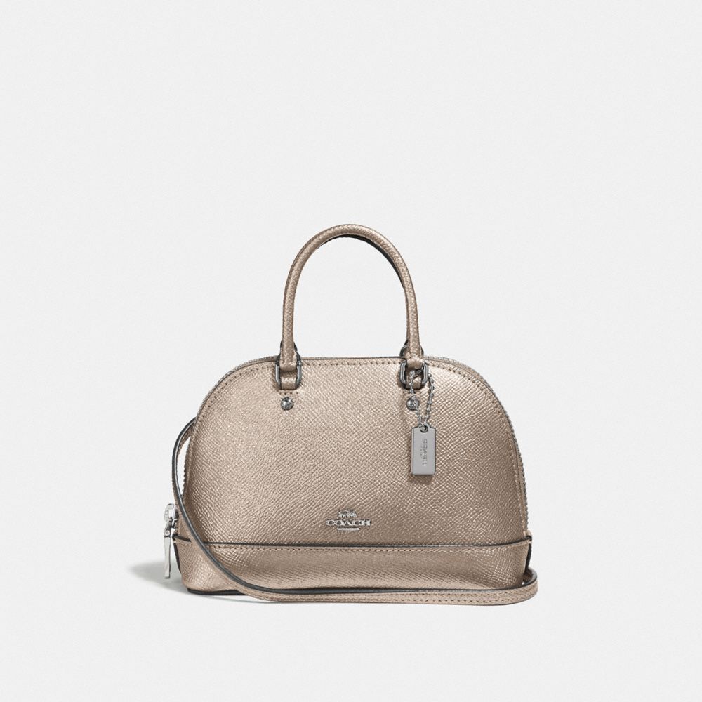 COACH F41246 - MICRO MINI SIERRA SATCHEL PLATINUM/SILVER