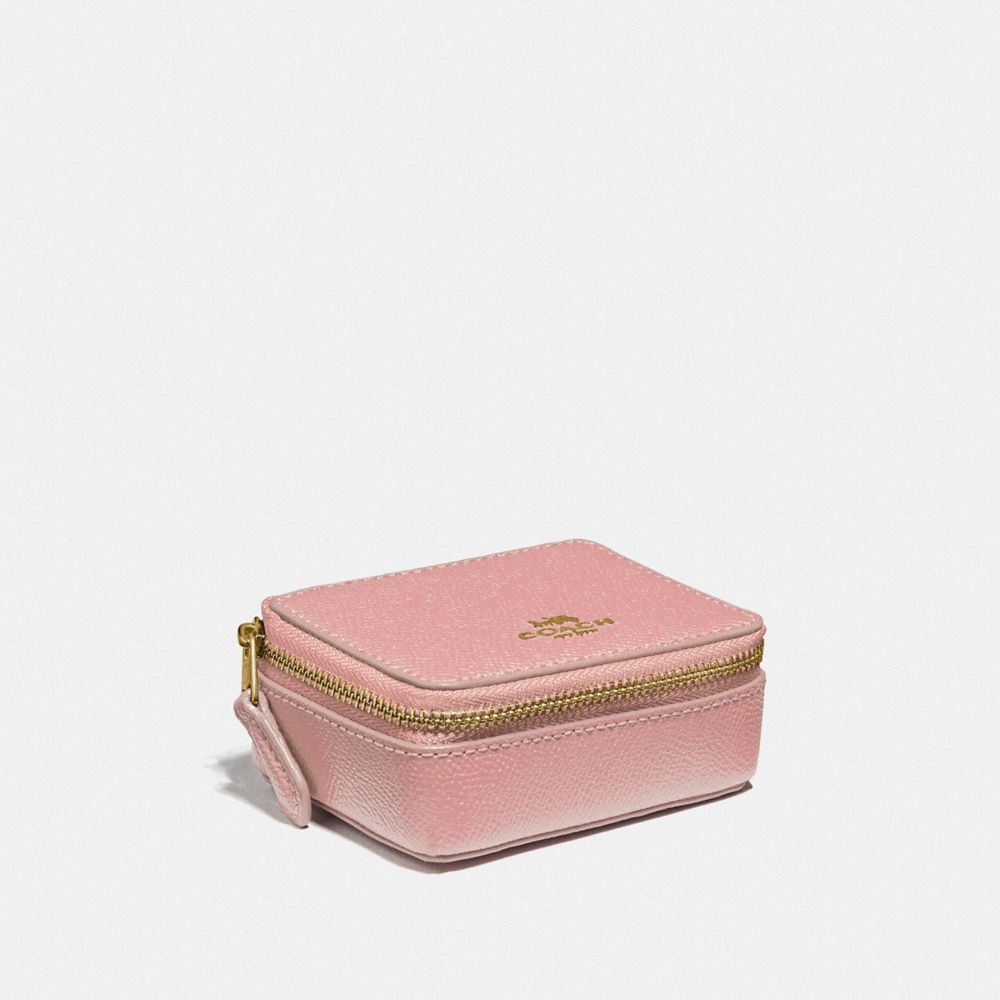 TRIPLE PILL BOX - IM/PINK PETAL - COACH F41289