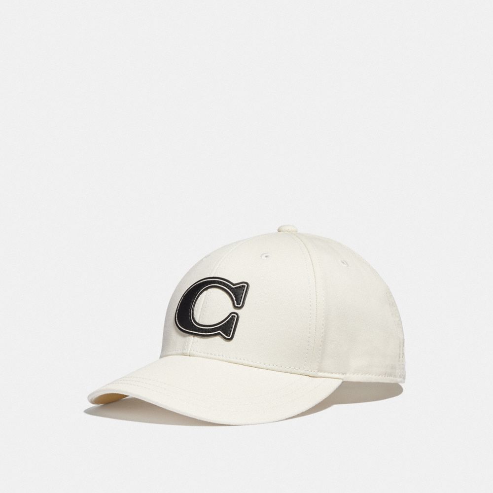 COACH VARSITY C CAP - CHALK - F43038