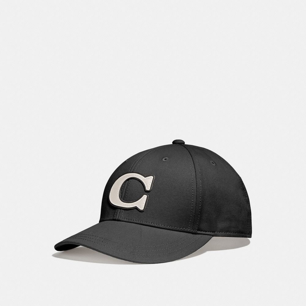 COACH VARSITY C CAP - CHARCOAL - F43038