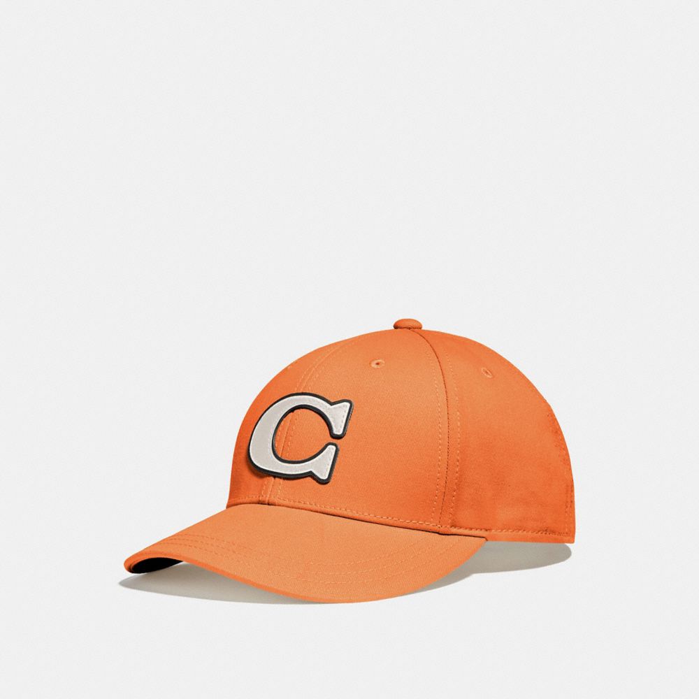 COACH F43038ORG++ONE - VARSITY C CAP ORANGE