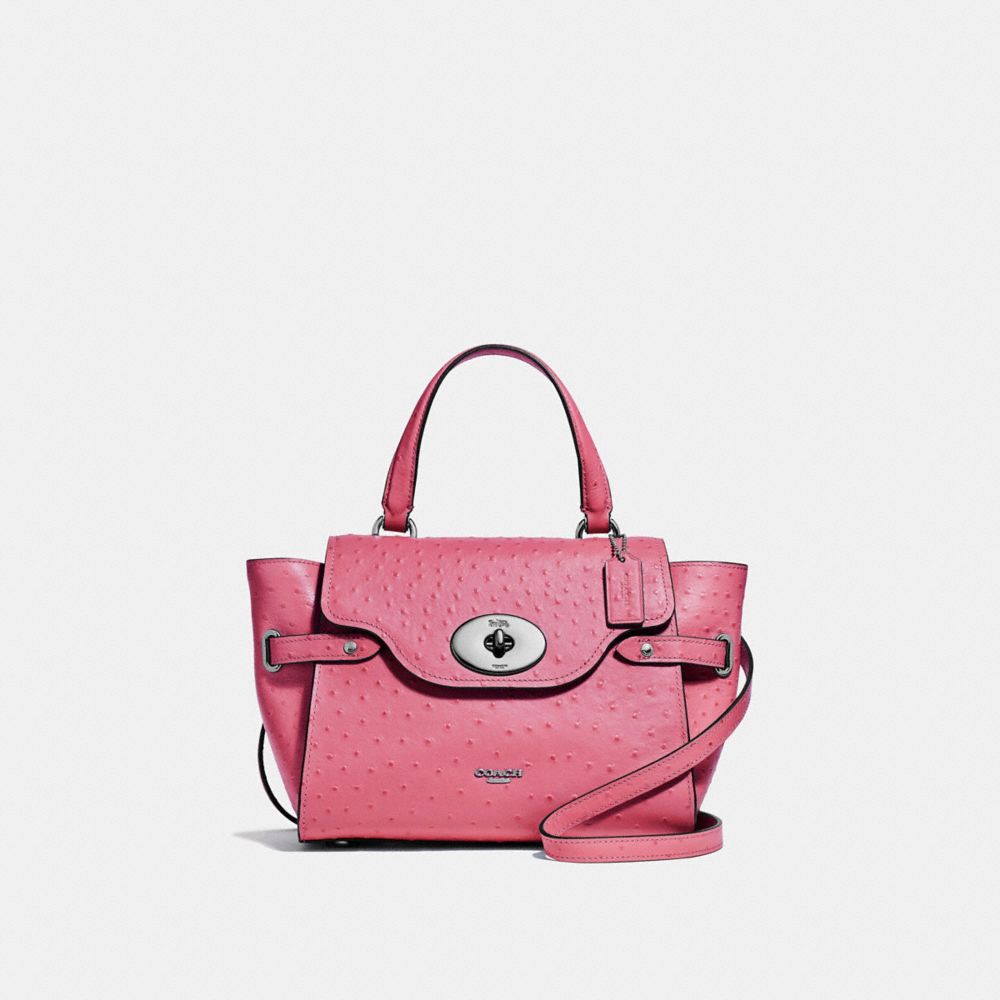 BLAKE FLAP CARRYALL - STRAWBERRY/SILVER - COACH F44707