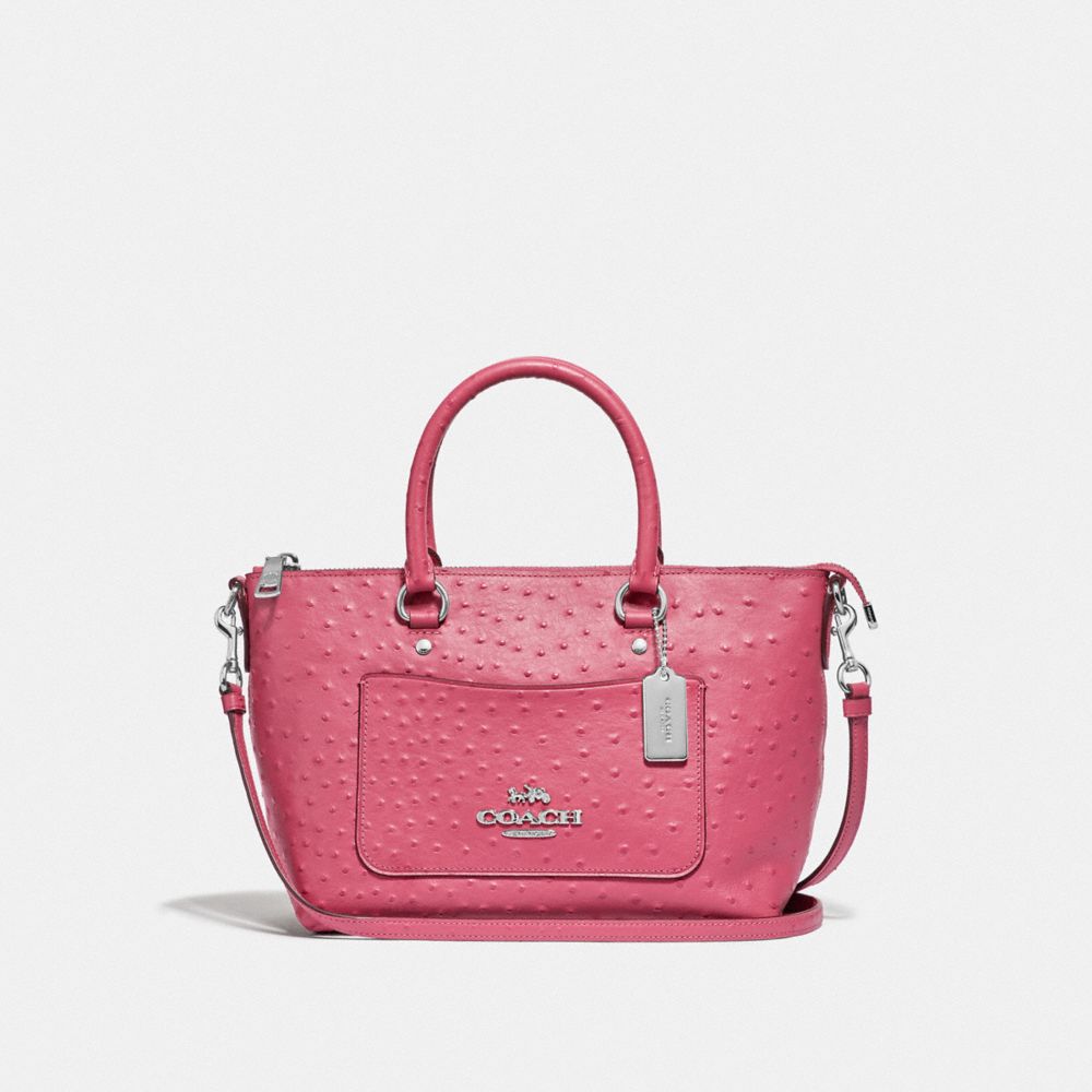 COACH F44720 Mini Emma Satchel STRAWBERRY/SILVER