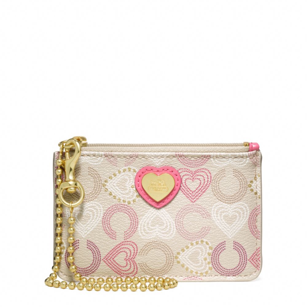 COACH WAVERLY HEARTS ID SKINNY -  - f44804