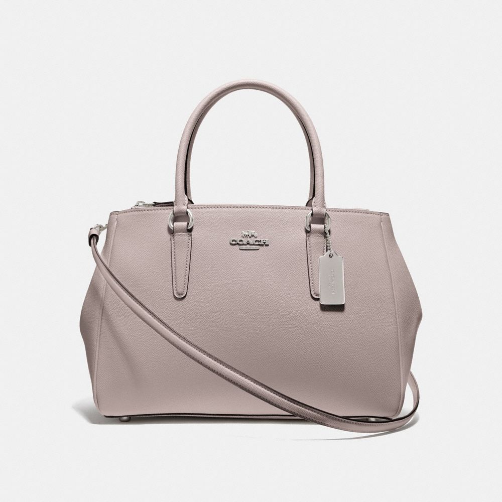 COACH F44955 Large Surrey Carryall GREY BIRCH/SILVER