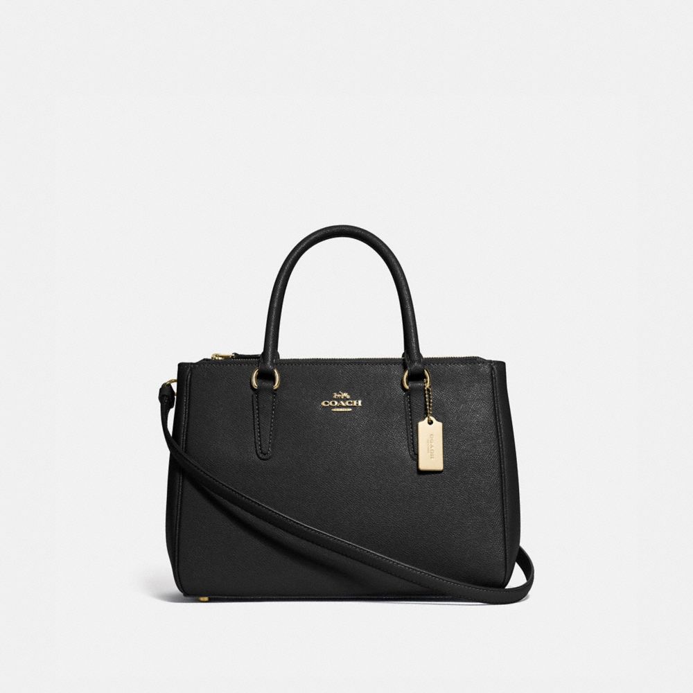 COACH F44958 - SURREY CARRYALL BLACK/IMITATION GOLD