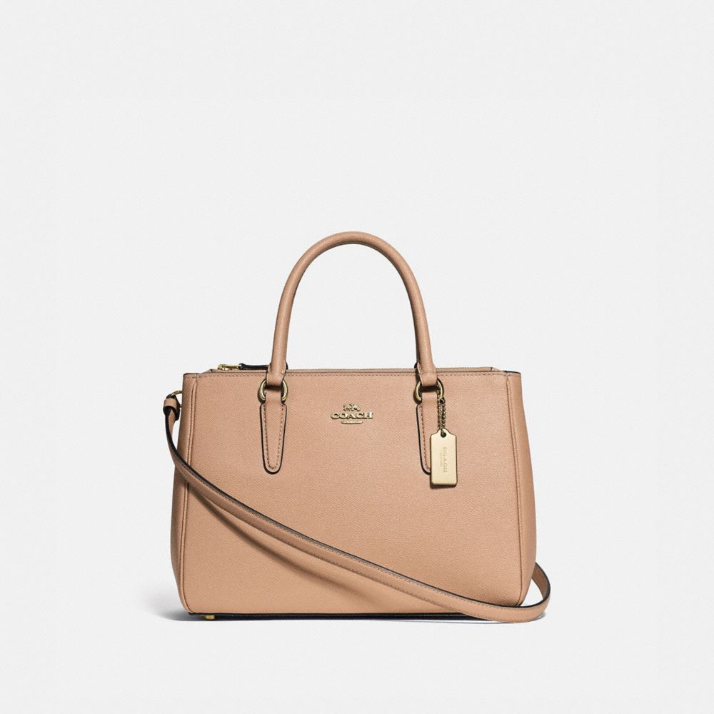 COACH SURREY CARRYALL - BEECHWOOD/IMITATION GOLD - F44958