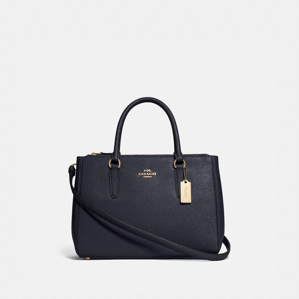 COACH F44958 - SURREY CARRYALL MIDNIGHT/GOLD