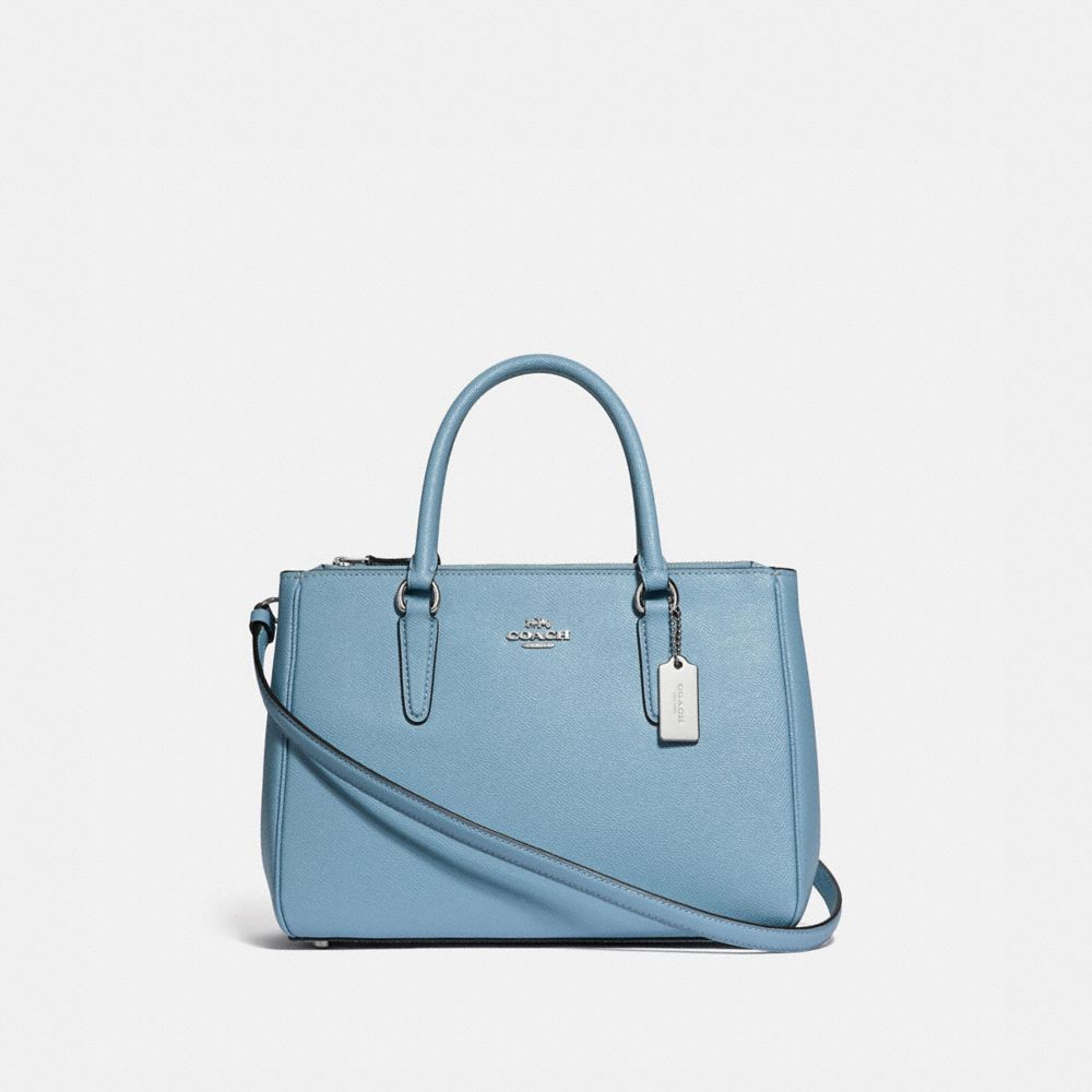 COACH F44958 Surrey Carryall CORNFLOWER/SILVER