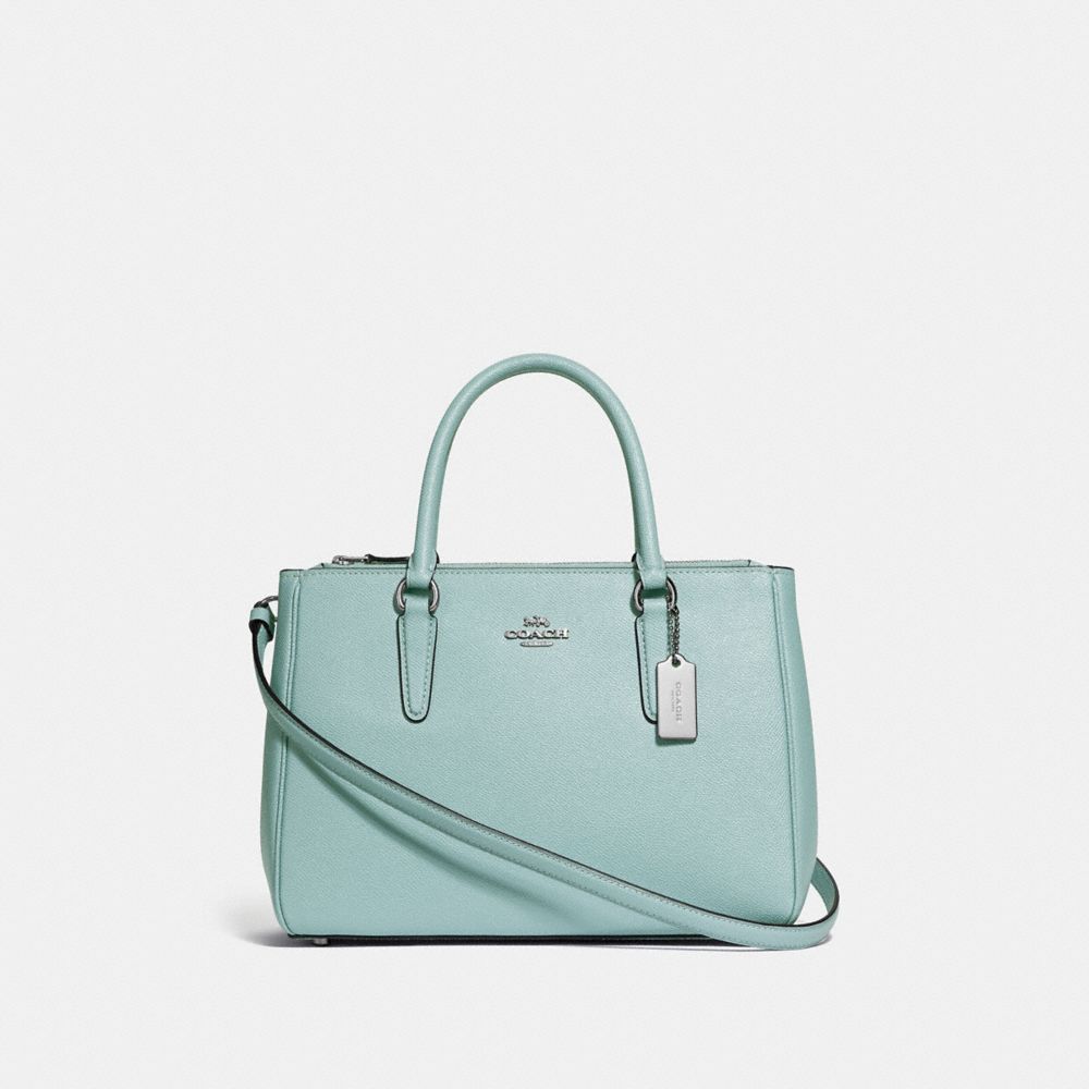 COACH F44958 - SURREY CARRYALL SEAFOAM/SILVER