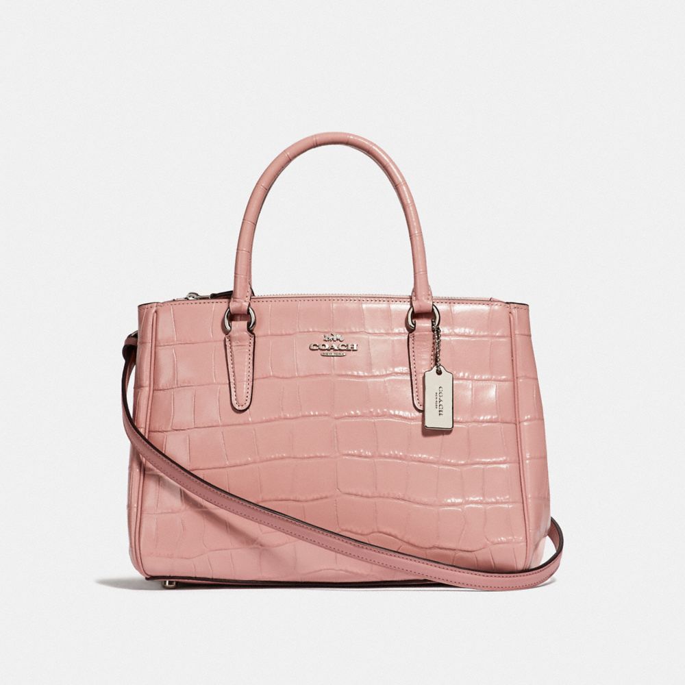 COACH F44960 SURREY CARRYALL PETAL/SILVER