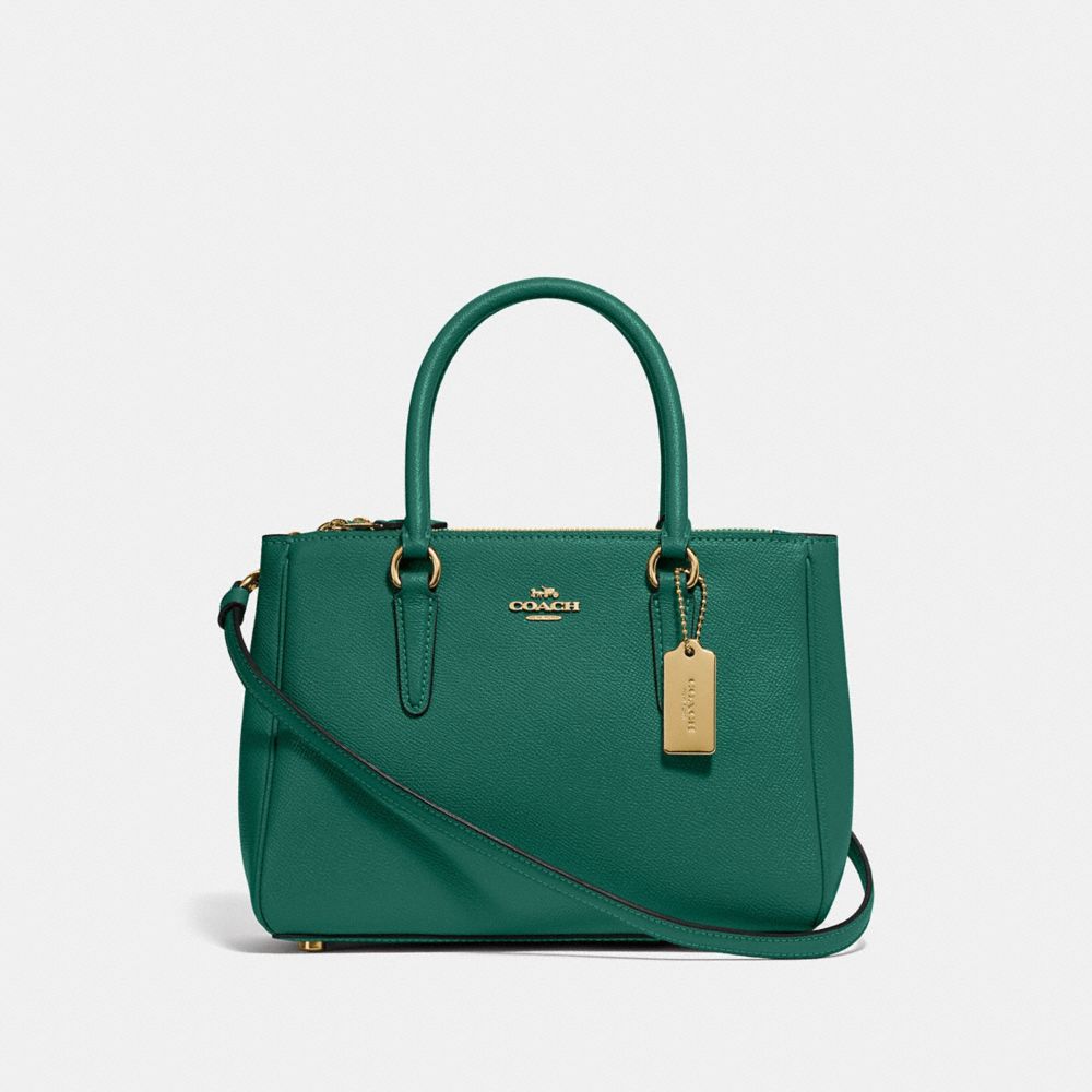 COACH F44962 Mini Surrey Carryall JADE