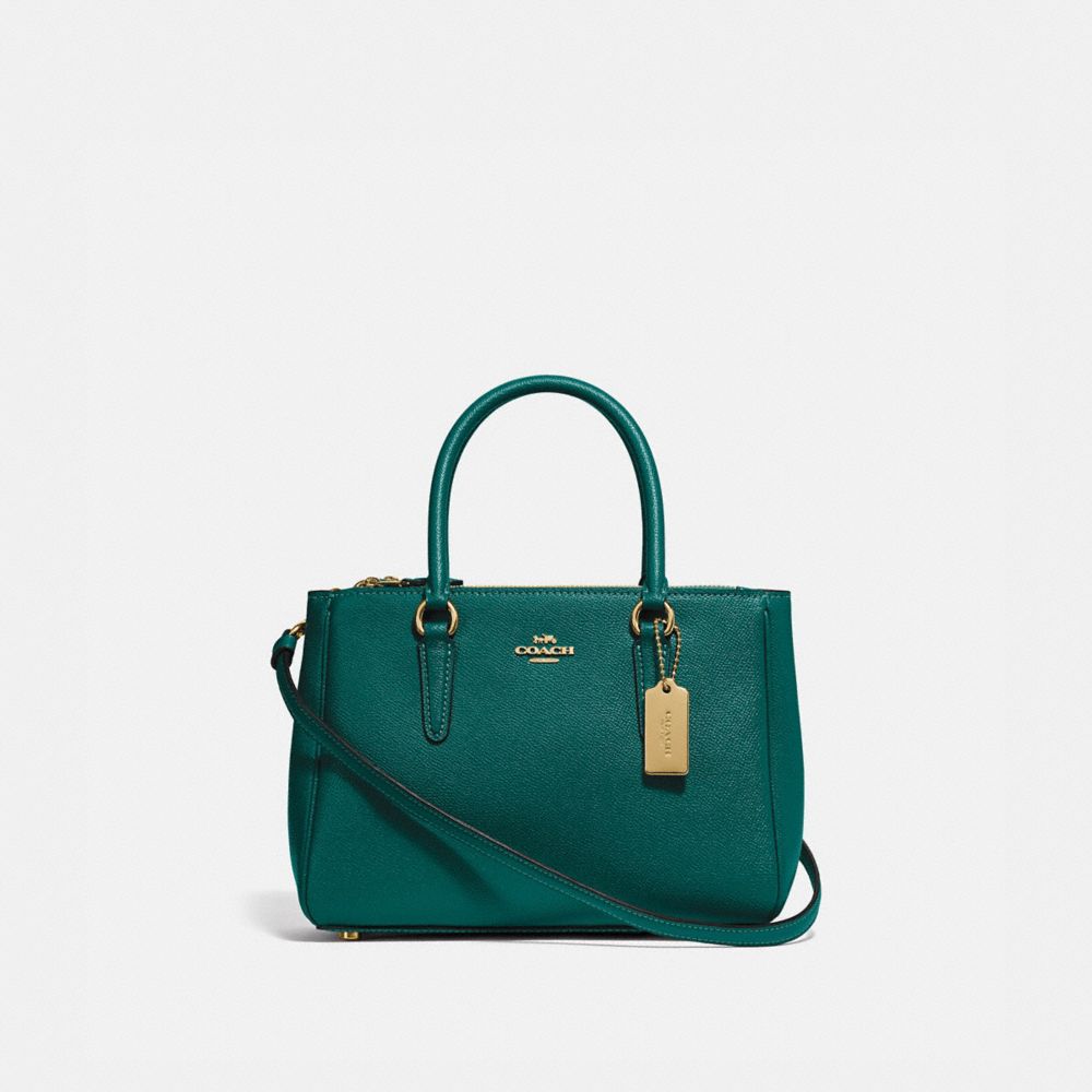 COACH F44962 MINI SURREY CARRYALL IM/VIRIDIAN