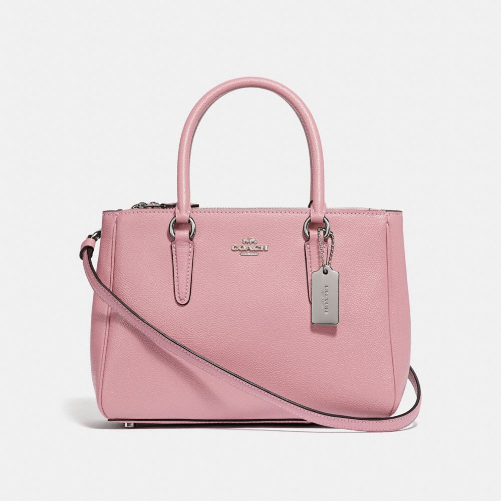 COACH F44962 Mini Surrey Carryall PETAL/SILVER