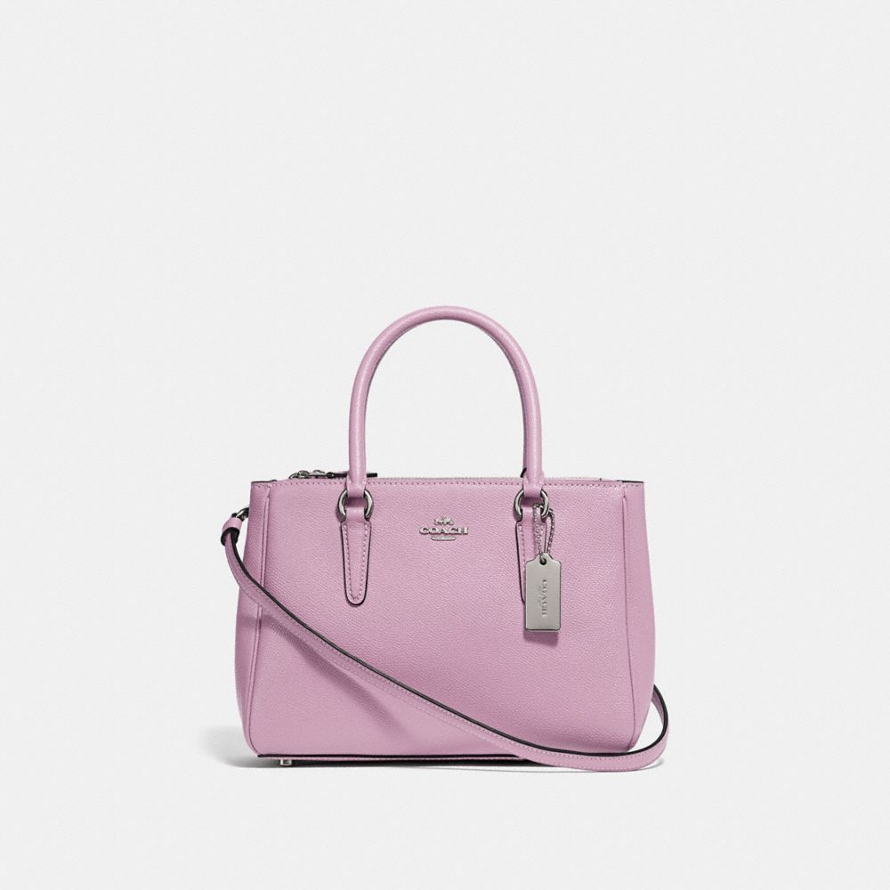 MINI SURREY CARRYALL - LILAC/SILVER - COACH F44962