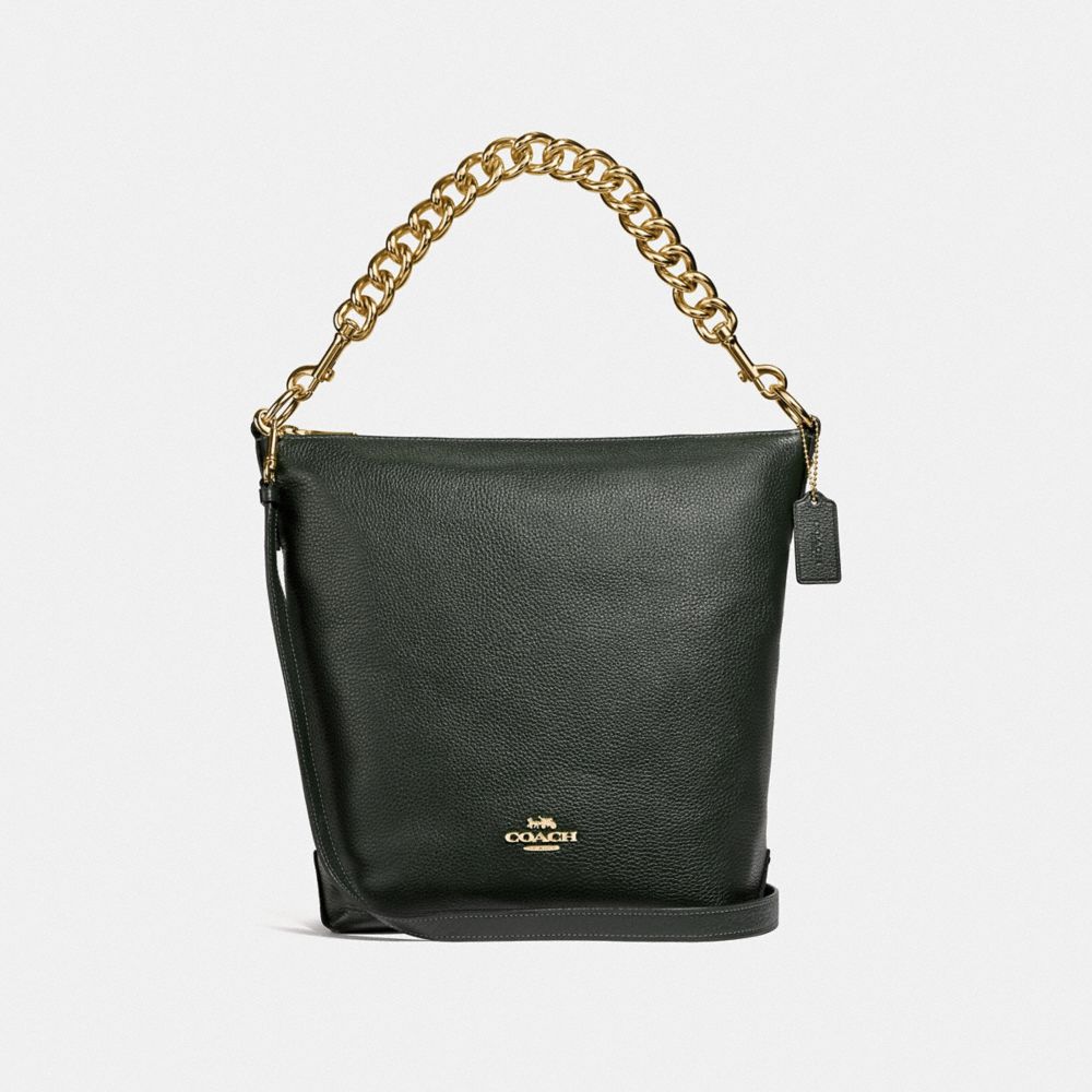 ABBY DUFFLE - F45066 - IVY/IMITATION GOLD