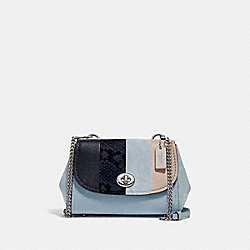 FAYE CROSSBODY - CORNFLOWER MULTI/SILVER - COACH F45314