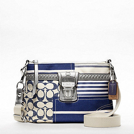 COACH F47586 POPPY PATCHWORK SWINGPACK ONE-COLOR