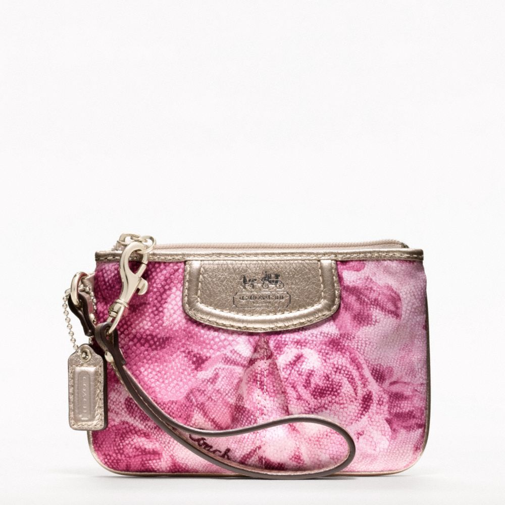 COACH f47595 MADISON FLORAL SMALL WRISTLET 