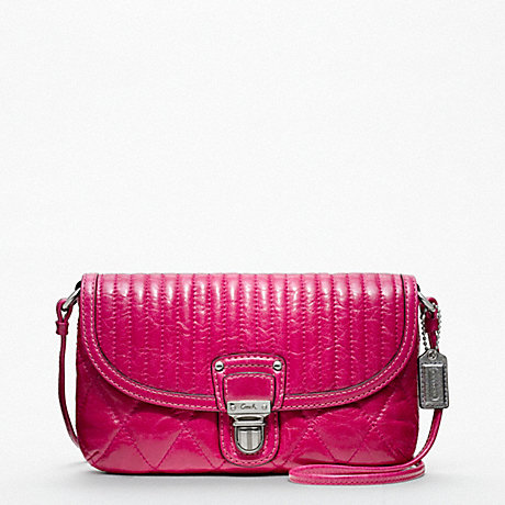 COACH f47883 POPPY QUILTED LEATHER CROSSBODY 