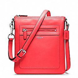 COACH LEATHER SWINGPACK - ONE COLOR - F47989