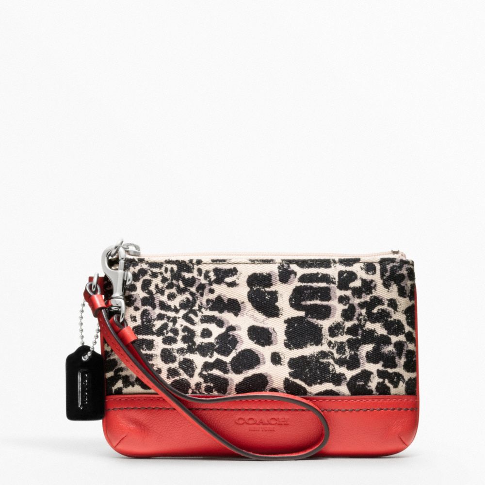 COACH OCELOT PRINT SMALL WRISTLET -  - f47999