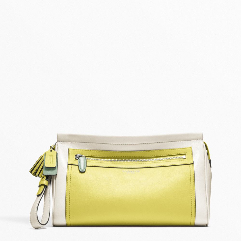 COACH F48002 COLORBLOCK LARGE CLUTCH ONE-COLOR