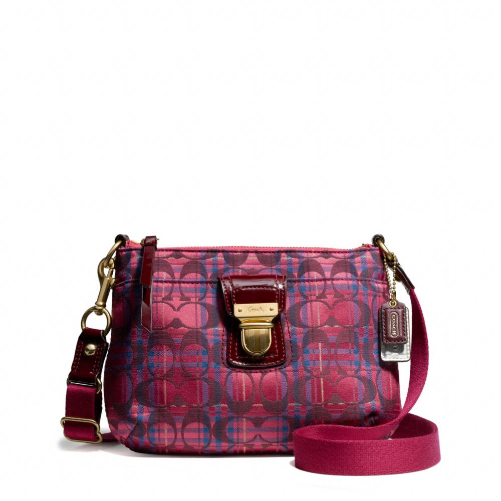 COACH POPPY TARTAN SWINGPACK - ONE COLOR - F48426