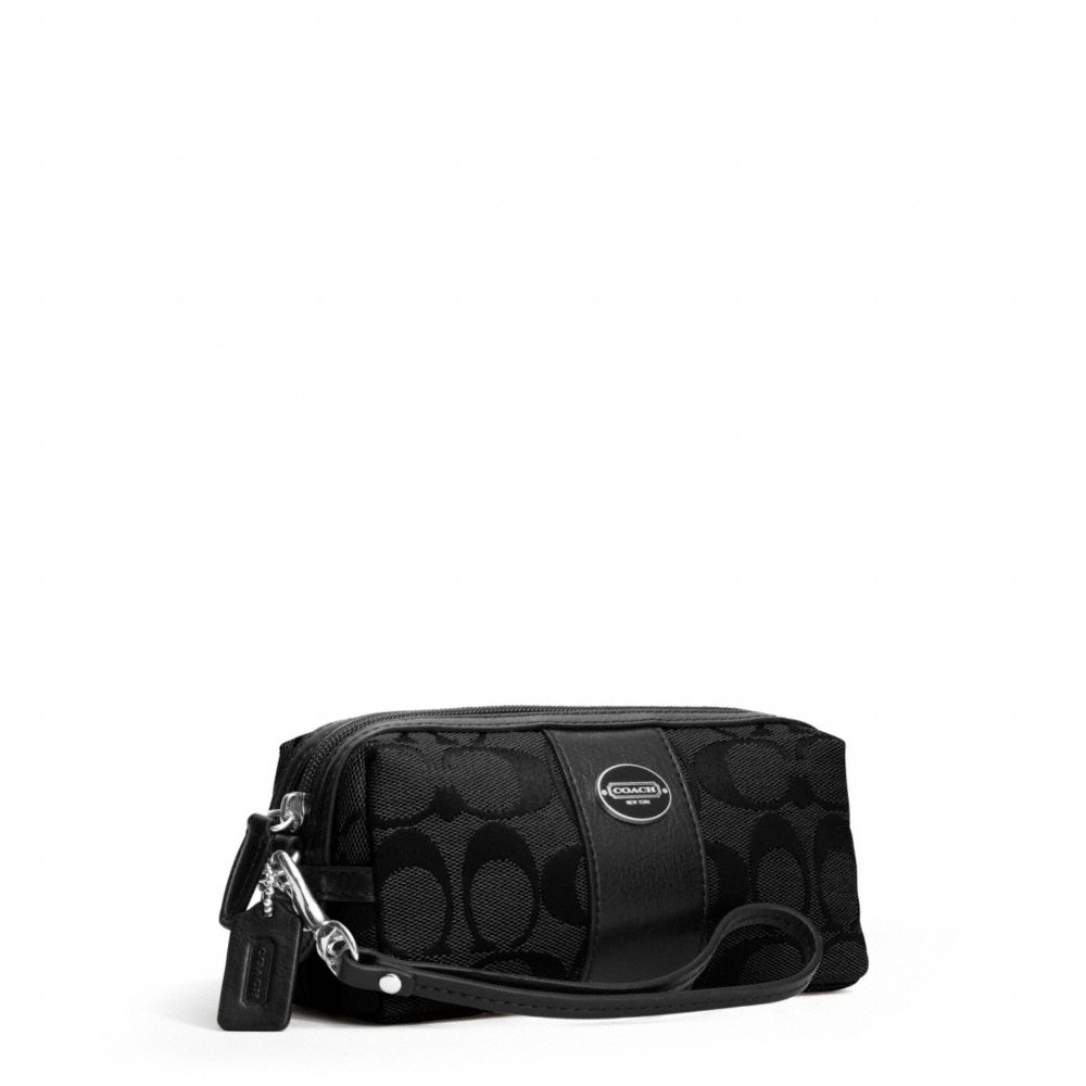 COACH F48444 Signature Cosmetic Case 