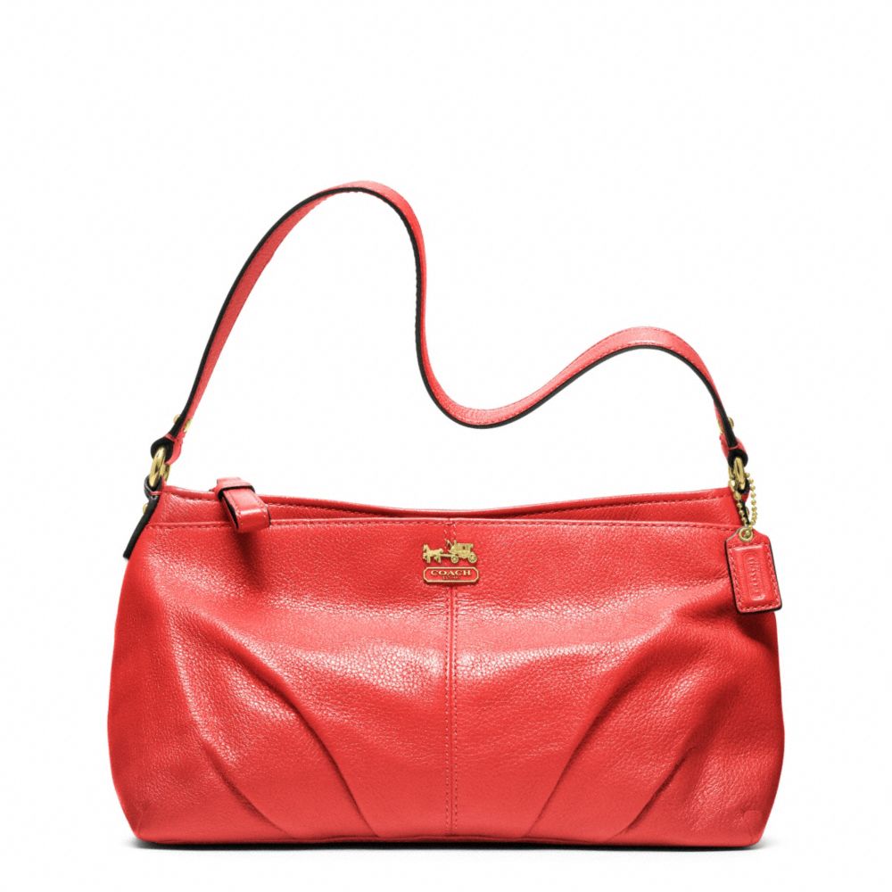 COACH MADISON TOP HANDLE IN LEATHER - ONE COLOR - F48551