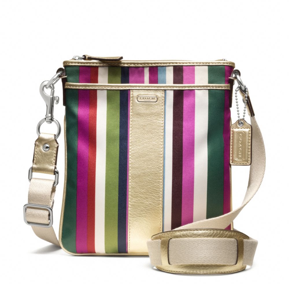 COACH F48615 Stripe Swingpack 