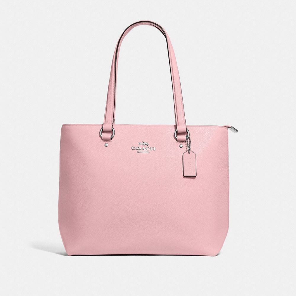 BAY TOTE - F48637 - PETAL/SILVER