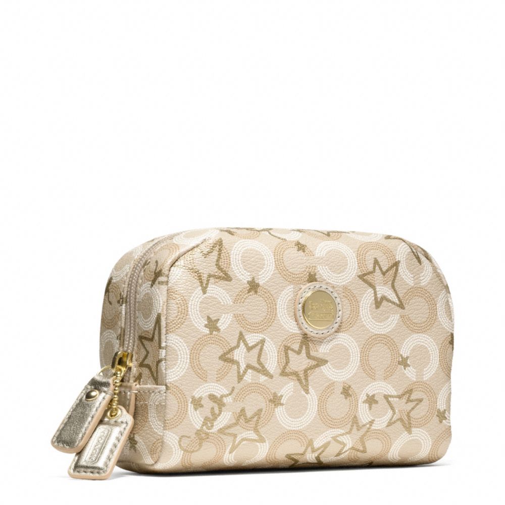 COACH WAVERLY SNOW QUEEN SMALL COSMETIC CASE - ONE COLOR - F48676