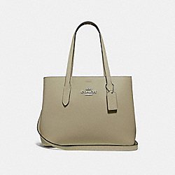 AVENUE CARRYALL - F48733 - LIGHT CLOVER/LIGHT SADDLE/SILVER