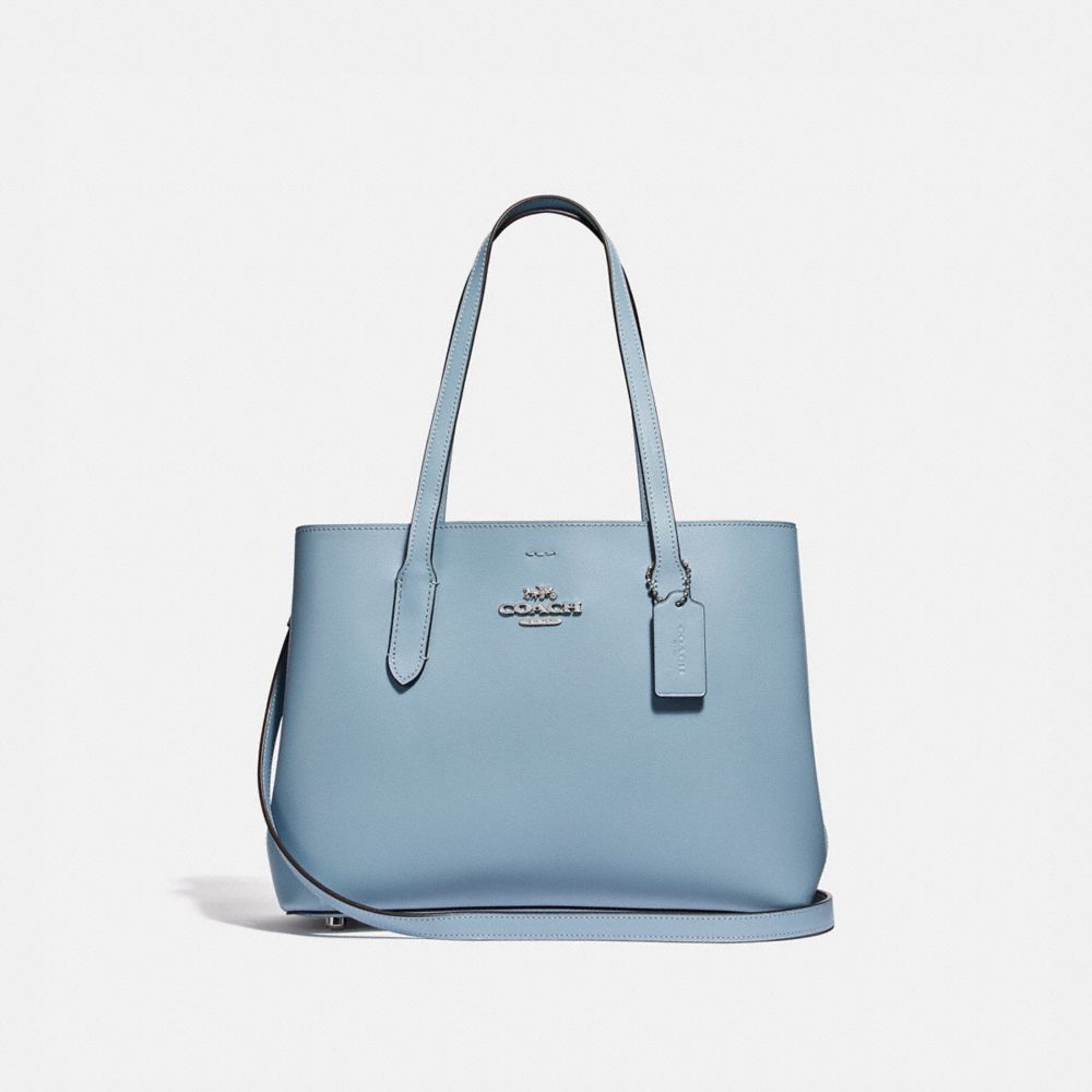 AVENUE CARRYALL - CORNFLOWER/METALLIC MIDNIGHT/SILVER - COACH F48734