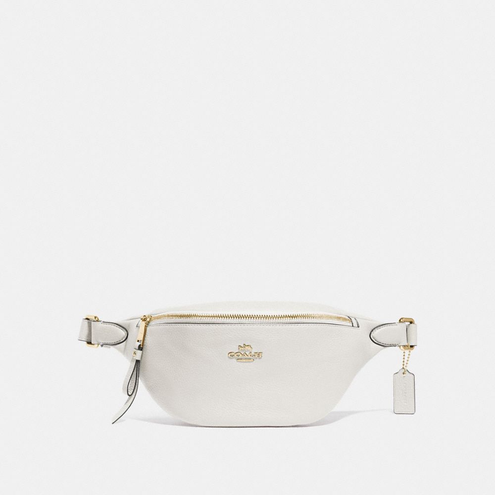 COACH F48738 BELT BAG CHALK/IMITATION GOLD