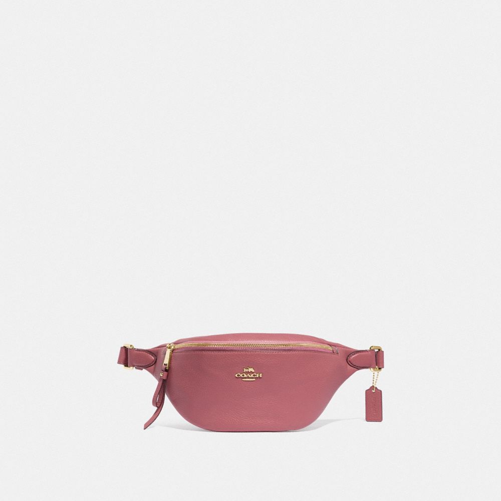 COACH F48738 Belt Bag STRAWBERRY/IMITATION GOLD