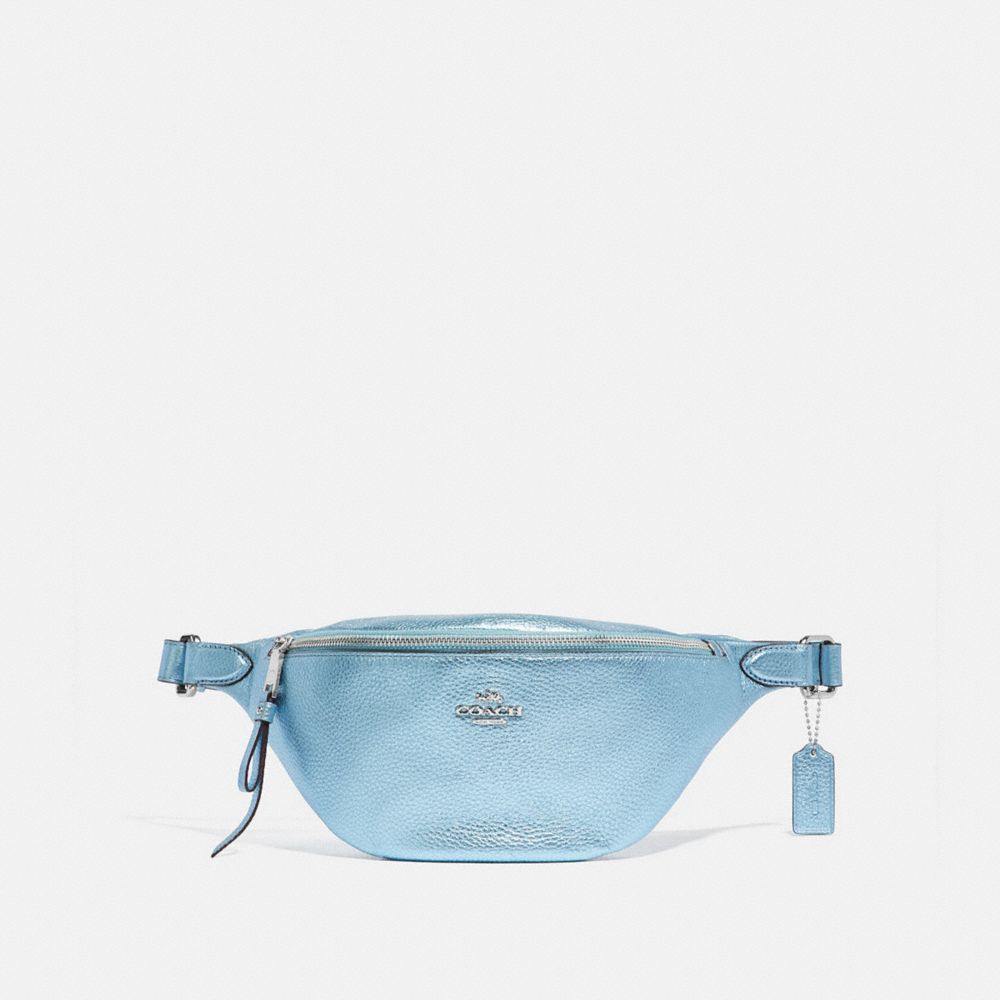 BELT BAG - METALLIC ICE/SILVER - COACH F48739