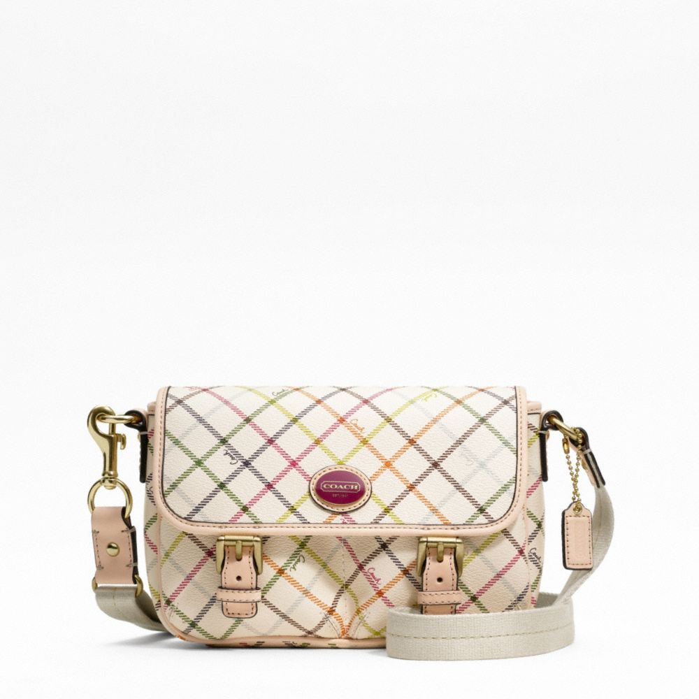 PEYTON TATTERSALL FIELD BAG - COACH F48758 - ONE-COLOR
