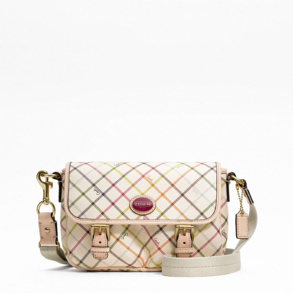 COACH F48758 Peyton Tattersall Field Bag 