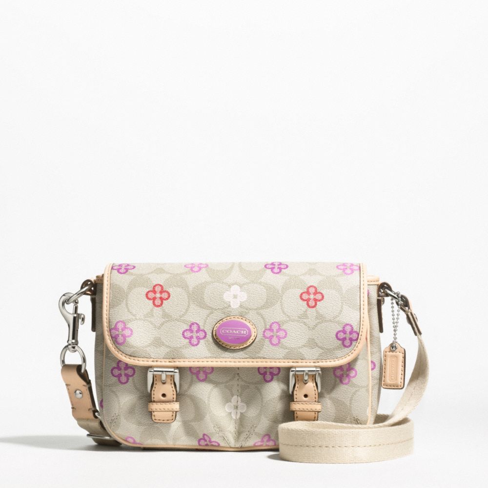 COACH PEYTON SIGNATURE CLOVER FIELD BAG - ONE COLOR - F48828
