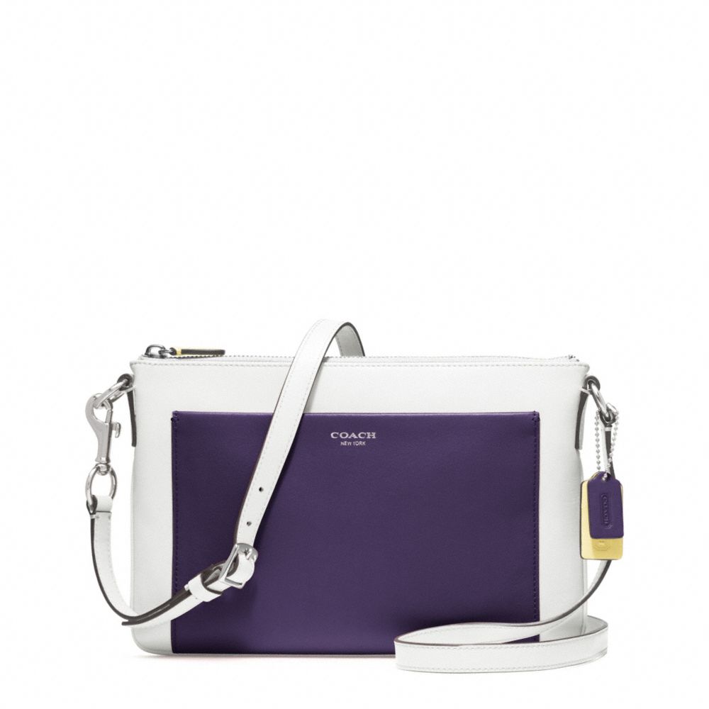 COACH F48872 - COLORBLOCK LEATHER EAST/WEST SWINGPACK ONE-COLOR