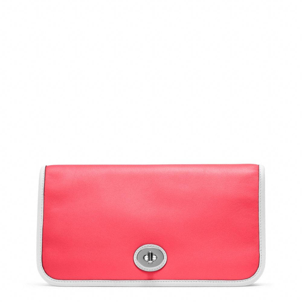 COACH ARCHIVE TWO TONE UTILITY CLUTCH -  - f48873