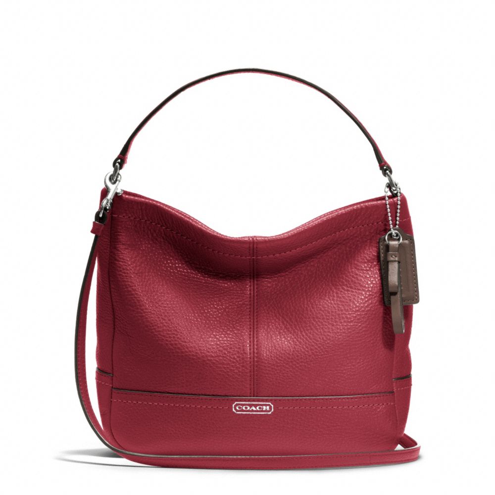 COACH F49160 Park Leather Mini Duffle Crossbody 