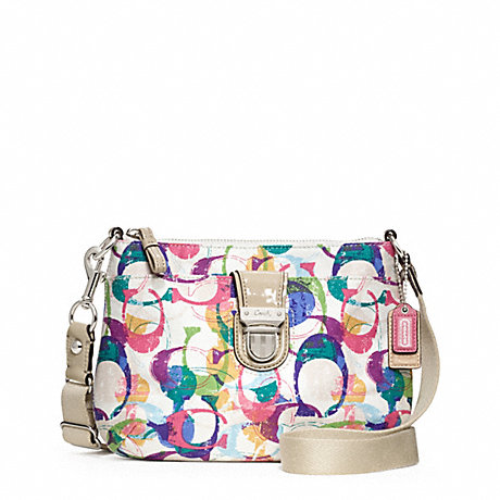 COACH F49202 POPPY STAMPED C SWINGPACK ONE-COLOR