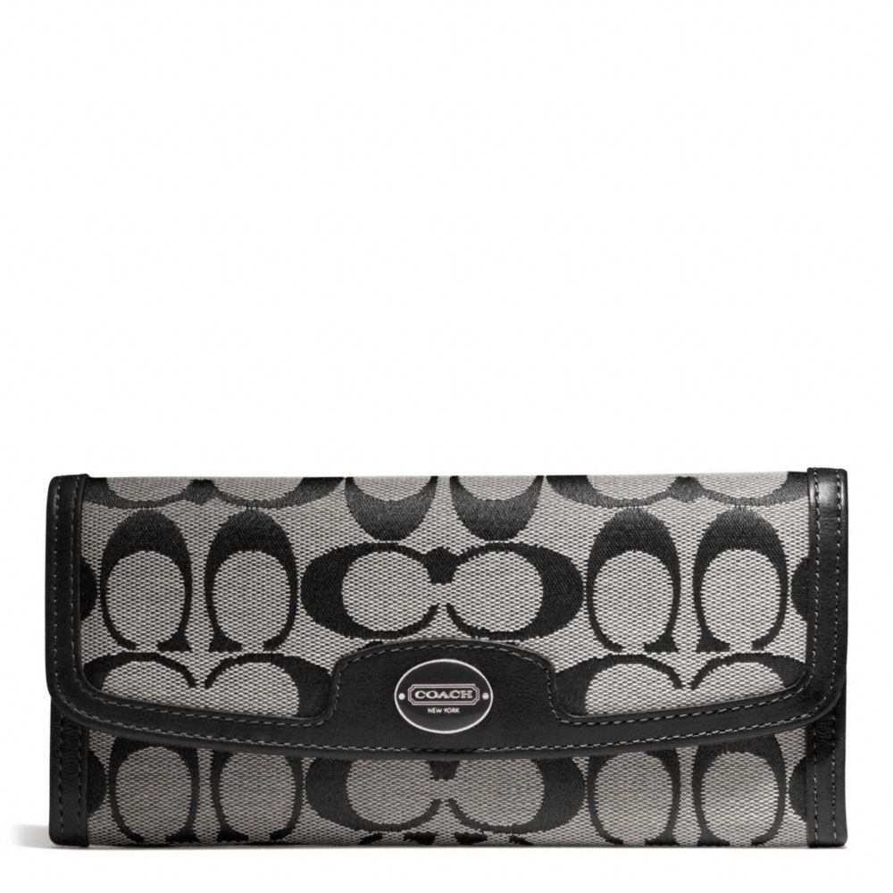 SIGNATURE SOFT WALLET COACH F49218