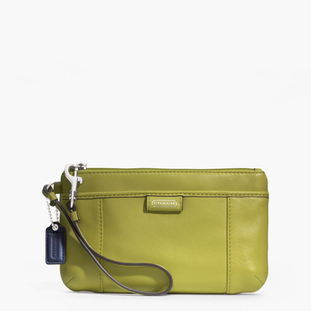 DAISY LEATHER MEDIUM WRISTLET - f49396 - F49396SVBPF